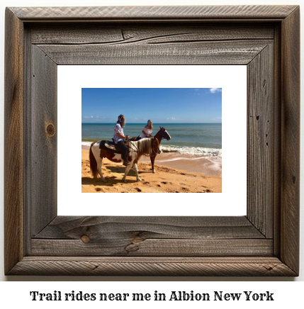 trail rides near me in Albion, New York